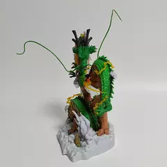 Dragon Ball Figura Anime, Shenron Goku e Shenron, Modelo Estatueta, PVC Estátua, Boneca Coleção, Quarto Toy Presentes, 24cm