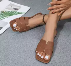 Sandálias de praia para mulheres, sapatos baixos, alta qualidade, novo design, design de moda, verão - loja online
