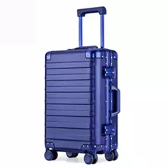 Mala De Carrinho De Alumínio Completo, Mala Anti-Roubo, De Grande Capacidade, Durável TSA Bloqueio, Conjunto De Bagagem De Viagem Para O Exterior - loja online