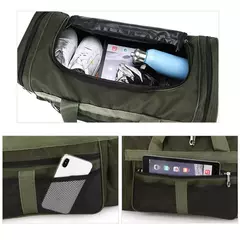 Grande Capacidade Oxford Dry Wet Separação Viagem Sports Bag, Homens Gym Bag, Yoga Mochila, Saco de Treinamento de Fitness, Bagagem - Wolf Magazine