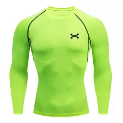 Camisa respirável Rashguard de compressão masculina, ajuste seco, camiseta esportiva MMA Fitness Gym, camisa de corrida, alta qualidade - loja online