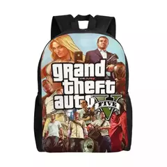 Jogo de aventura Grand Theft Auto Mochila de Viagem para Homens e Mulheres, Mochila Escolar para Laptop, Mochila Estudantil Universitária GTA - comprar online