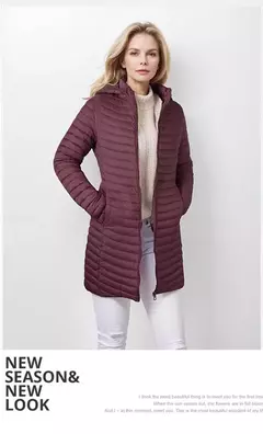 SANTELON-Casaco Longo Embalável Puffer Feminino, Capuz Destacável, Peso Leve, Quente, Solto, Outwear Sólido, Tamanho Asiático