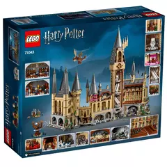 LEGO Harry Potter Castelo de Hogwarts 71043 com A Grande Espada da Sala de Grifinória Câmara dos Segredos Cabana de Hagrid (6020 Peças) - Wolf Magazine