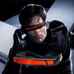Imagem do X-men Cyclops Cosplay óculos polarizados para homens mulheres Memory Material Shield Designer Sunglasses