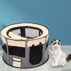 Canil para gatos e gatos, cercas portáteis para cães pequenos e grandes, cercadinho dobrável, gaiola interna para cachorros, caixa para cães, sala de entrega - Wolf Magazine