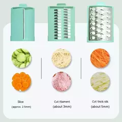 Cortador Vegetal Elétrico Multifuncional, Trituração de Tambor, Automático, Multiuso, Doméstico, Cozinha na internet