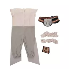 Star Jedi Warrior Cosplay Traje para Crianças, Role Play Vermelho, Conjunto completo, A Força Desperta, Meninas Fancy Dress, Halloween, Festa de Carnaval - loja online