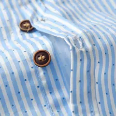 Baby Boys Gentleman Suit, roupas infantis, camisa listrada recém-nascida, shorts suspensório, roupa formal de aniversário, verão, 3-24 meses - loja online