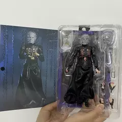 Imagem do Neca figura hellraiser ele vai rasgar sua alma a parte final pinhead figura de ação pvc coleção móvel brinquedo presentes de aniversário