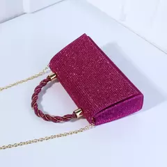 Bolsa leve bordada para mulheres, bolsa de luxo com corrente de sling, sensação alta, vestido de festa de casamento - comprar online