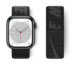 Série 9, 8, SE, 7, 6, 5, 4, 3, 49mm, Loop de Nylon para Apple Watch Band, Ultra-2, iWatch Strap, 44 milímetros, 40 milímetros, 45 milímetros, 41 milímetros - loja online