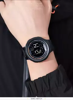 SKMEI-1841 Luxo Digital Sports Watch para homens, relógio de pulso impermeável, cronômetro, contagem regressiva, relógio militar, 1560 - Wolf Magazine