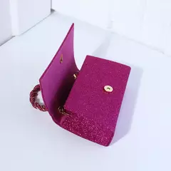 Bolsa leve bordada para mulheres, bolsa de luxo com corrente de sling, sensação alta, vestido de festa de casamento na internet