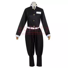 Anime demônio slayer kimetsu não yaiba kochou shinobu cosplay traje peruca conjunto quimono uniforme halloween anime trajes para adulto criança - comprar online