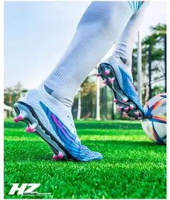 Botas de campo de futebol profissional para homens, tênis de futsal, tênis de tornozelo ao ar livre - loja online
