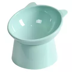 Elevado Cat Food Bowl para cães Elevado Cat Bowl Ergonômico levantado, anti-vômito, tigela de alimentação de plástico, antiderrapante - comprar online