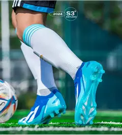 Tênis de treinamento interno profissional para homens, sapatos de futebol originais, botas de campo, ao ar livre, grampos sociais, rápidos - comprar online