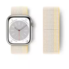 Imagem do Série 9, 8, SE, 7, 6, 5, 4, 3, 49mm, Loop de Nylon para Apple Watch Band, Ultra-2, iWatch Strap, 44 milímetros, 40 milímetros, 45 milímetros, 41 milímetros