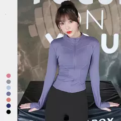 Camisas de ioga de manga comprida para mulheres, top esportivo, fitness, ginásio, roupas esportivas, push up, corrida, roupas de manga cheia, sutiã, 2024 na internet
