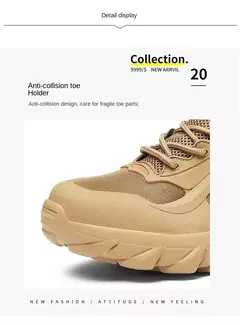 Botas de couro masculinas, sapatos casuais ao ar livre, designer leve, botas de trabalho quentes, botas artesanais clássicas - Wolf Magazine