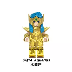 6/12 pçs/set anime saint seiya blocos de construção athena shiryu ikki guerreiro dourado figuras tijolos brinquedos dos desenhos animados para crianças presentes na internet