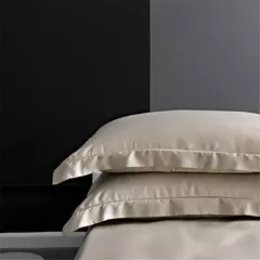 Lanlika-Conjunto de Cama Feminina, 100% Seda, Capa de Edredão, Lençol Plano, Roupa de Cama, Fronha para Dormir, Rainha, Rei, Cor Camelo, Presente na internet