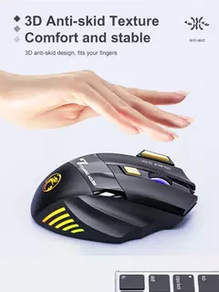 GW 2.4G e Bluetooth Mouse Sem Fio Silencioso Recarregável Luz de Respiração 7 Teclas DPI Sensor Óptico Ajustável Mouse Jogo Escritório - comprar online