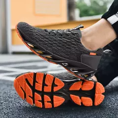 Imagem do Tênis de corrida antiderrapante respirável para homens e mulheres, tênis esportivos, moda casual, primavera e outono