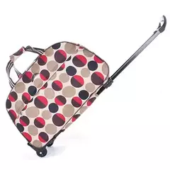 Sacos impermeáveis de viagem com rodas para homens e mulheres, bolsa trolley, bagagem de viagem curta, bolsa de negócios, mala trolly, moda - loja online