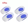 2 pçs silicone heel pads plantar fasciitis homem calcanhar spur silicone gel calcanhar copos dor calcanhar calcanhar para sapatos pé silicone pé almofada