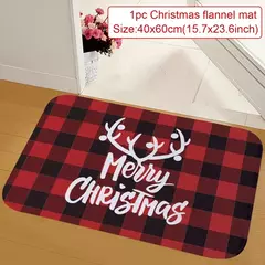 Decorações de Feliz Natal para Casa, Capacho De Alce, Ornamento De Ano Novo, Decoração De Festa De Natal, Natal Noel Rug, Presentes, 2024, 2025