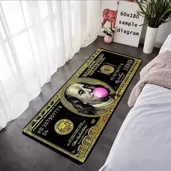 Luxo Dólar Tapetes Para Pés, Sala de Entrada Capacho, Tapete Kawaii, Tapetes, Tapete Anti-Slip, Casa Cozinha Corredor Decors - loja online