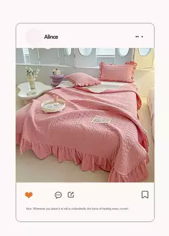 Colchas de verão de cor sólida para cama de casamento 150 coreano queensize colcha e fronha nova classe a capas de cama de casal sofá