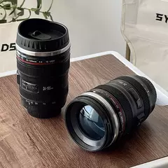Caneca de café da lente da câmera de 1pc, caneca dos fotógrafos do café do curso, artigos para casa na internet
