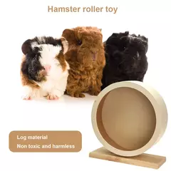 Natural Madeira Hamster Roda, Correndo Brinquedo, Multiuso, Cobaia, Roda Rotatória, Exercício, Pequeno Pet, Esportes, Hamster, Ratos - Wolf Magazine