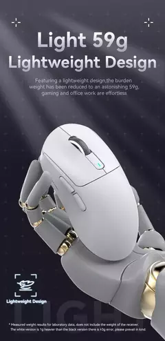 Ataque tubarão x3pro/x3 mouse sem fio, pixart paw3395, 26k dpi, luz, para jogos macro, laptop/win/mac