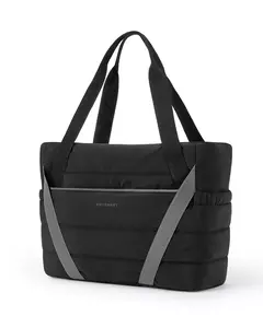 Imagem do BAGSMART-Sacolas de ginástica esportiva para mulheres, bolsa de ombro de deslocamento, bolsa de bagagem de grande capacidade, lazer simples