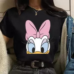 Imagem do Moda mickey minnie mouse disney camiseta roupas femininas verão manga curta topos casuais camiseta kawaii