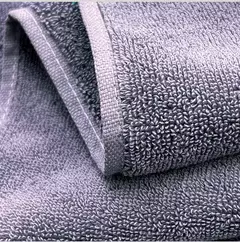 Imagem do Algodão Bathroom Towels Set, Super Absorvente, 2 Hand Towels, 2 Face Towel, Hotel White Towel, 34x34, 35x75, 70x140, 6 Pcs