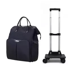 Saco De Viagem Trolley Impermeável, Saco De Bagagem De Roda Universal, Conveniente Saco De Embarque, Rolando Trolly Mala, Mochila, Bolsa - Wolf Magazine