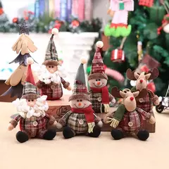 Feliz Natal Santa Doll Decorações para casa, ornamentos de Natal, Natal, Decoração de Ano Novo, Presentes, 2025, 2024 - loja online