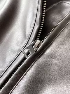 Jaqueta de couro PU feminina, casaco PU, mangas compridas, jaqueta solta, couro gradiente, gola redonda, zíper, locomotiva, curta, lavada - comprar online