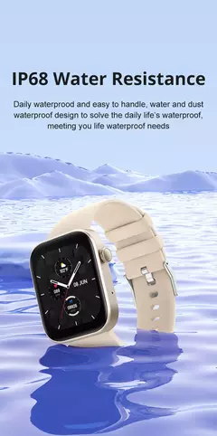 Imagem do COLMI-P71 Smartwatch para homens e mulheres, chamada por voz, monitoramento de saúde, IP68 impermeável, notificação inteligente, assistente