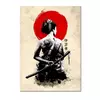 Japonês Samurai Canvas Pintura Wall Art, Cartazes e Impressões de Personagem, Decoração para Casa, Imagem para Sala, Quarto Estética