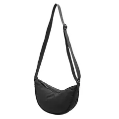 Nylon Hobos Bolsa de Ombro no Peito para Mulheres, Grande Capacidade, Viagem Crossbody, Meia Lua, Cinto Messenger Bags, Drop Shipping, Atacado