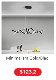 Imagem do Dia540mm moderno led pingente lustre lâmpada 90-265v suspensão pendurado luzes do candelabro para sala de jantar cozinha bar loja