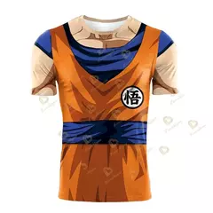 3D Dragon Ball compressão t-shirt, engraçado jogo casual t-shirt, roupas de fitness, Cool Cartoon Tops, moda verão, novo