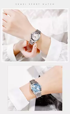 Skmei-relógio de quartzo de luxo feminino, movimento japão, simples, fashion, feminino, 1620 - Wolf Magazine