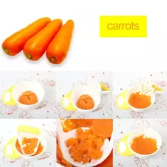 Tigela De Moagem De Alimentos Complementares Para Crianças, Condicionador De Alimentos Manual, Alça De Moagem, Processador De Comida De Bebê na internet